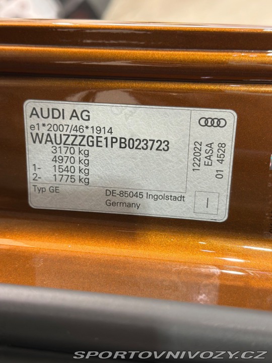 Audi Ostatní modely E-tron  55 quattro S line 2023