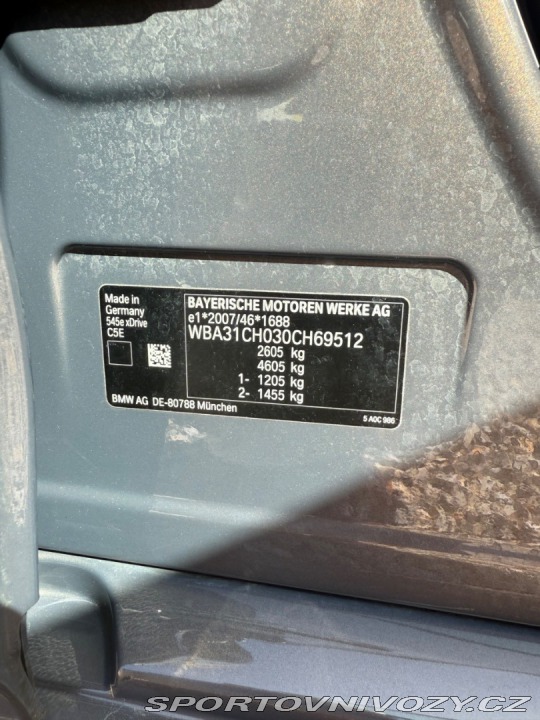 BMW 5 545e xDrive 2021