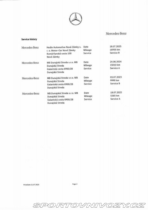 Mercedes-Benz C C180 AMG Line 1.majiteľ 2021