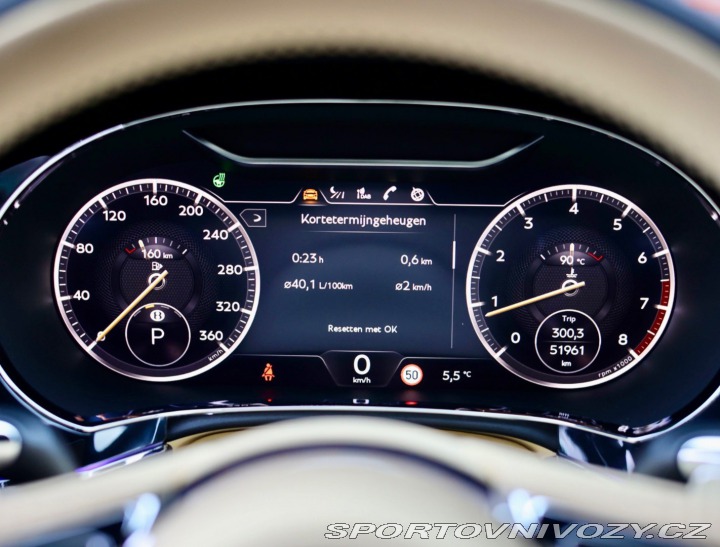 Bentley Continental 4.0 V8 440 KW 4x4| Nočné 2020