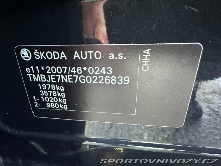 Škoda Octavia RS RS 2,0TSI 169kw 2016