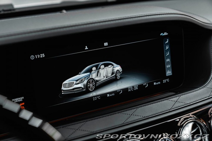 Mercedes-Benz S V12 6.0L Maybach, Masáže, 2017