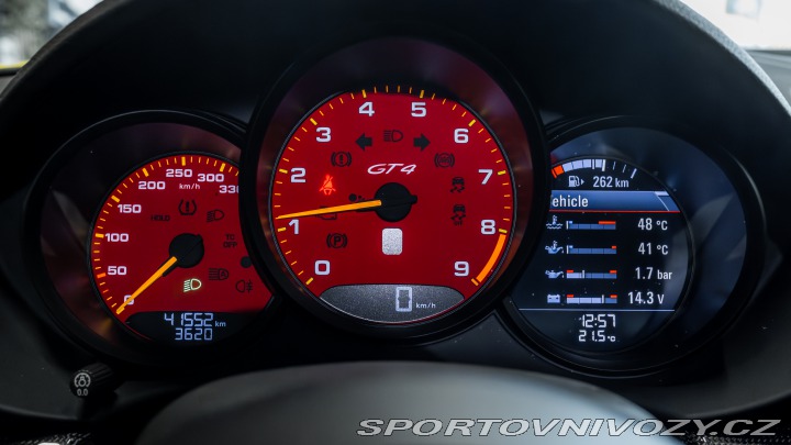 Porsche Cayman GT4 MANTHEY, MANUAL 2019