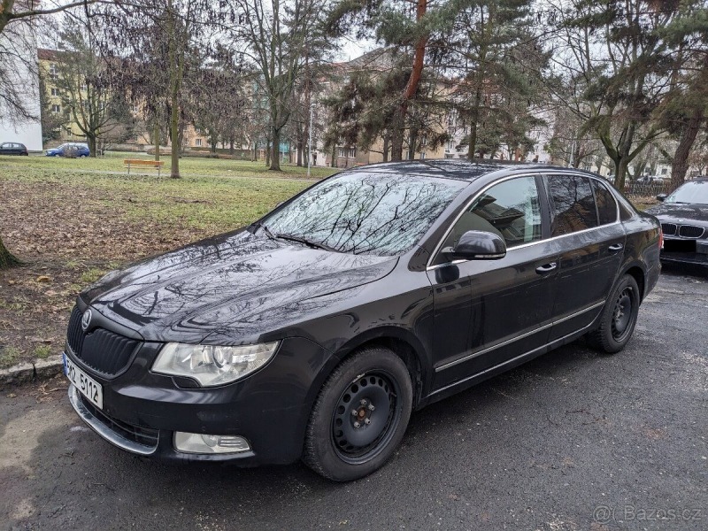 Škoda Superb 2,0   TDI DSG 2008 – kůže
