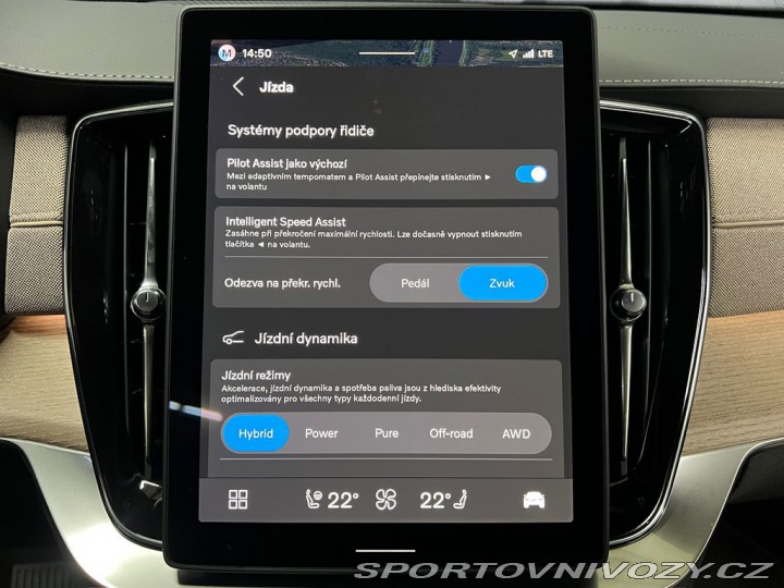 Volvo Ostatní modely XC90 T8 AWD DARK PLUS, VZDUCH, 2026