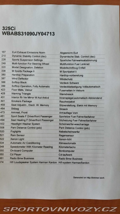 BMW 3 E46 325 Ci Cabrio 2002