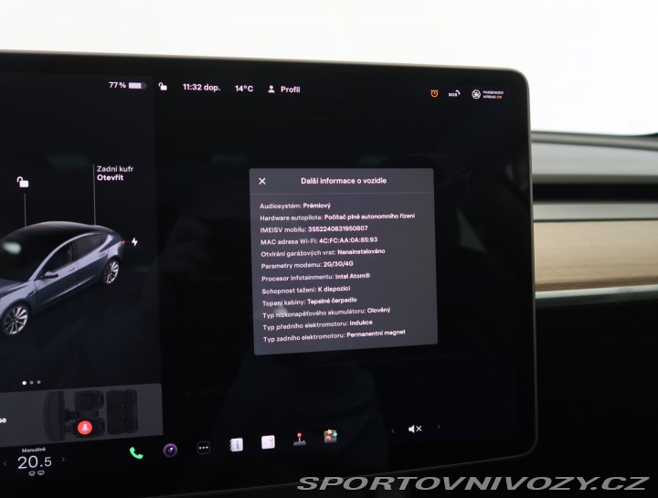 Tesla Model 3 Long Range 4WD 78kWh 2020