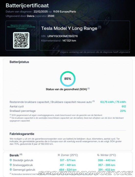 Tesla Model Y Long Range Dual Motor - 3 2021
