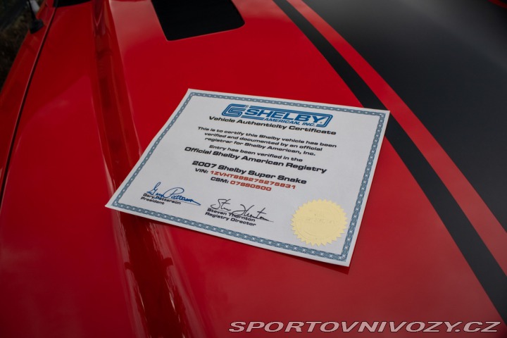 Ford Mustang GT 500 Shelby SUPER SNAK 2007