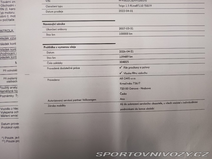 Volkswagen Ostatní modely Taigo 1,5TSI R-Line DPH 2022