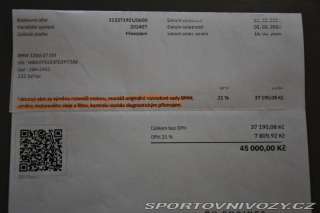 BMW 3 330d TAŽNÉ PO ROZVODECH 2014