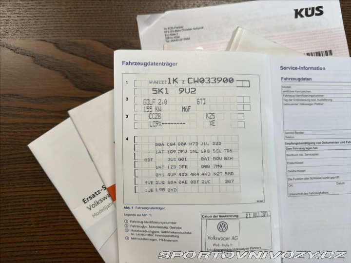 Volkswagen Golf 2,0 TSI 211PS  VI GTI 2011