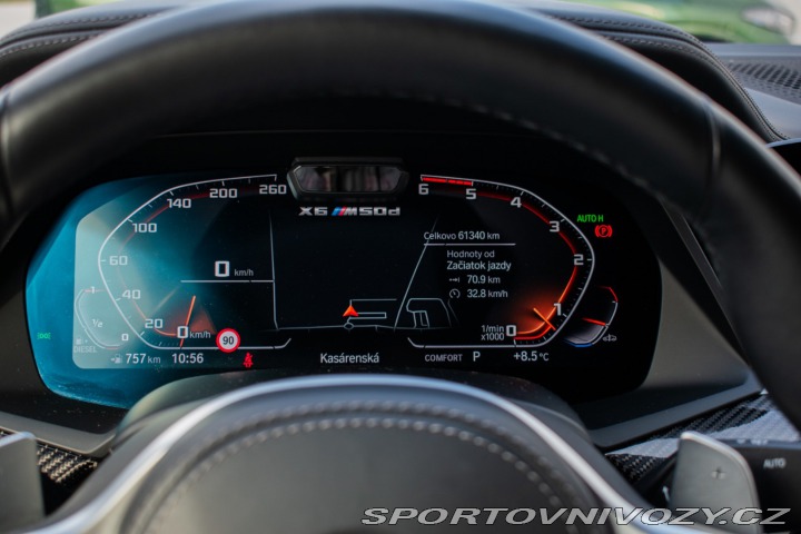 BMW X6 M50d xDrive 294kw SK, AJ 2020