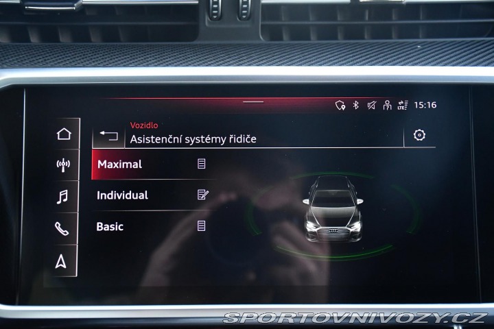 Audi S6 55TDI QUATTRO HUD TAŽNÉ Č 2022