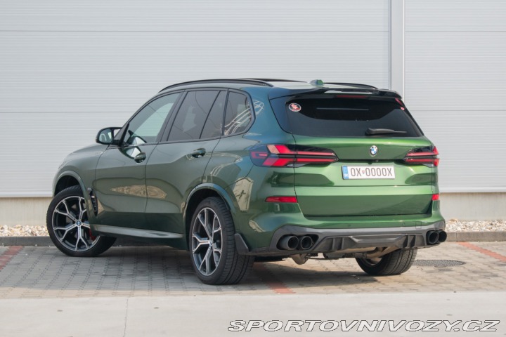 BMW X5 M60i xDrive 390kw  výfuk 2023