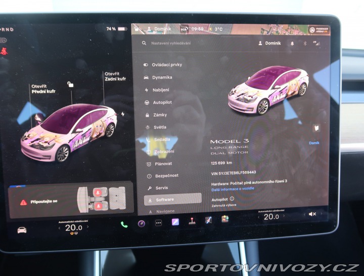 Tesla Model 3 Long Range 4WD 78kWh 2019