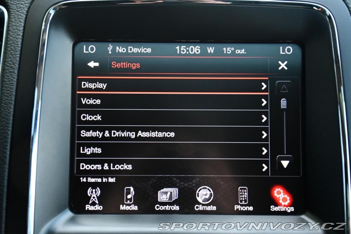 Dodge Durango 3,6i V6 7.MÍST DVD 216kW 2015