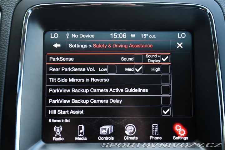 Dodge Durango 3,6i V6 7.MÍST DVD 216kW 2015