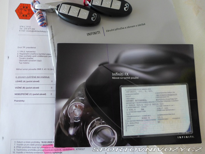 Infiniti Ostatní modely FX 37 2012