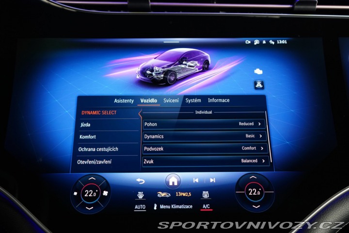 Mercedes-Benz Ostatní modely EQE 53*AMG*4M+*TV*VZDUCH*PAS- 2022