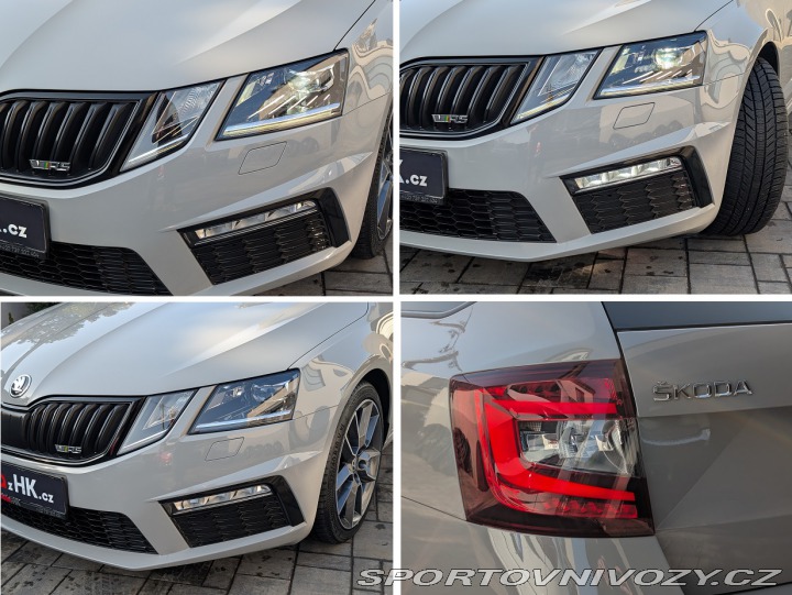 Škoda Octavia RS RS230 CHHA manuál 2018