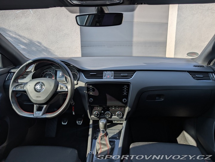 Škoda Octavia RS RS230 CHHA manuál 2018