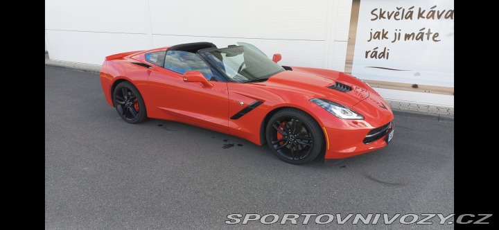 Chevrolet Corvette man., EU verze, nebouraná 1800