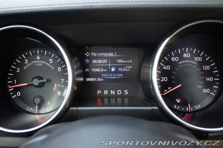 Ford Mustang 343 kW, 10-st. automat, 2022