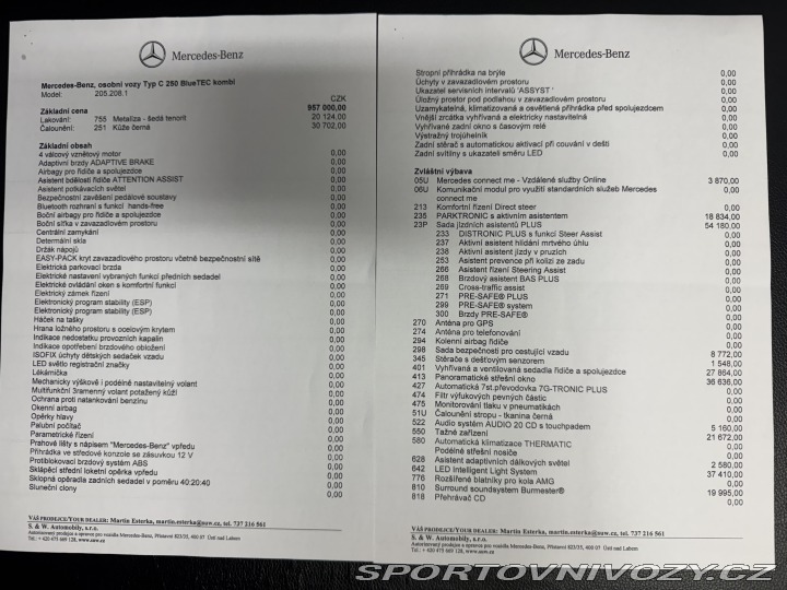 Mercedes-Benz C 250D AMG W205 2015