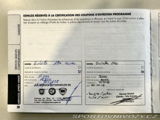 Alfa Romeo Giulietta 1,75 TBi REZERVACE 2013