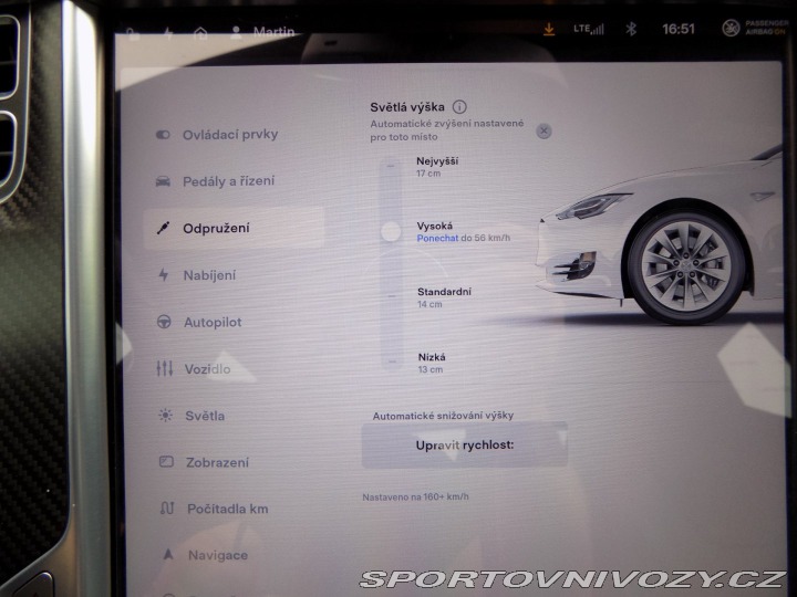 Tesla Model S P90D-780PS Nabíjení zdarm 2016