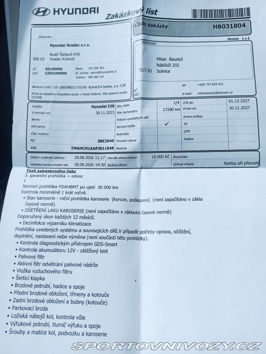 Hyundai i30 N PERFORMENC Fastback 2023