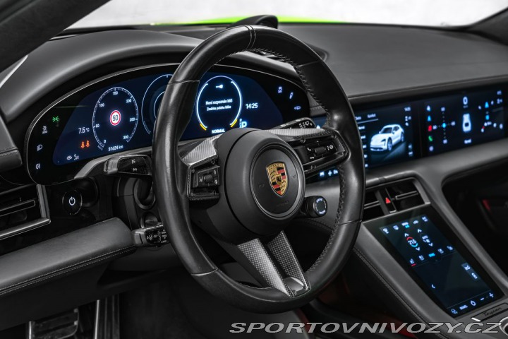 Porsche Taycan PDCC, ventilace, záruka 2021
