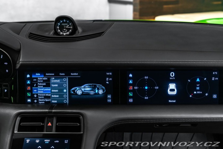 Porsche Taycan PDCC, ventilace, záruka 2021