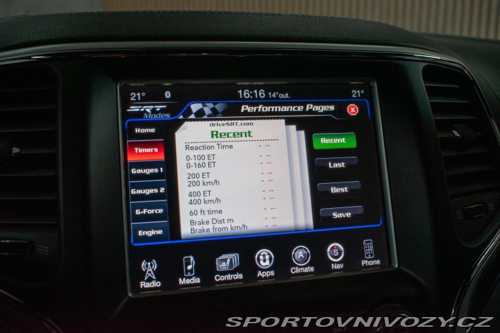 Ostatní značky Ostatní modely Jeep Grand Cherokee SRT 6.4 V8 HEMI 4x4 ACC*Č 2016