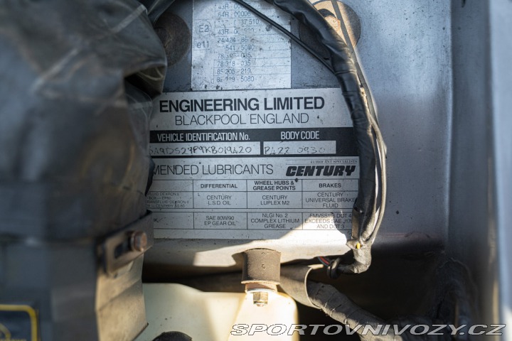 Ostatní značky Ostatní modely TVR 290 S2 1989