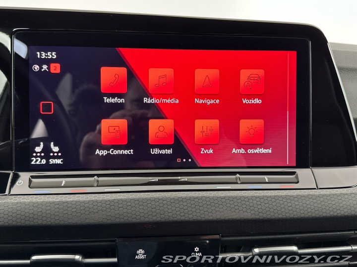 Volkswagen Golf GTI 2.0 TSI 180kW, manuál 2022