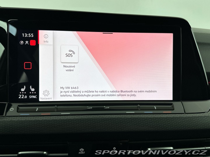 Volkswagen Golf GTI 2.0 TSI 180kW, manuál 2022