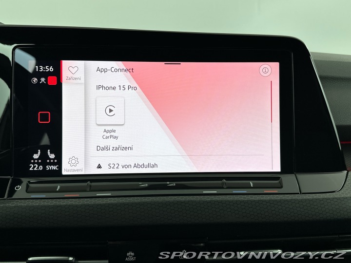 Volkswagen Golf GTI 2.0 TSI 180kW, manuál 2022