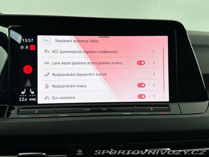 Volkswagen Golf GTI 2.0 TSI 180kW, manuál 2022