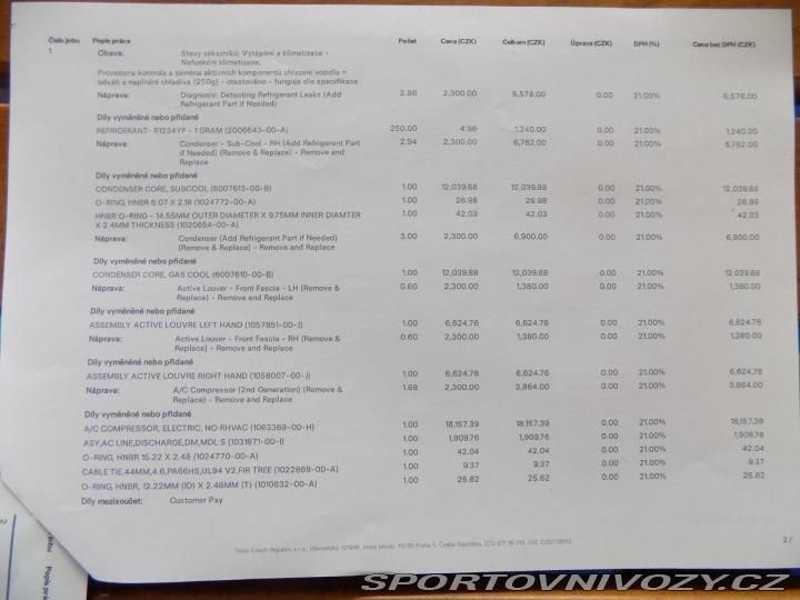 Tesla Model S P90D-780PS Nabíjení zdarm 2016