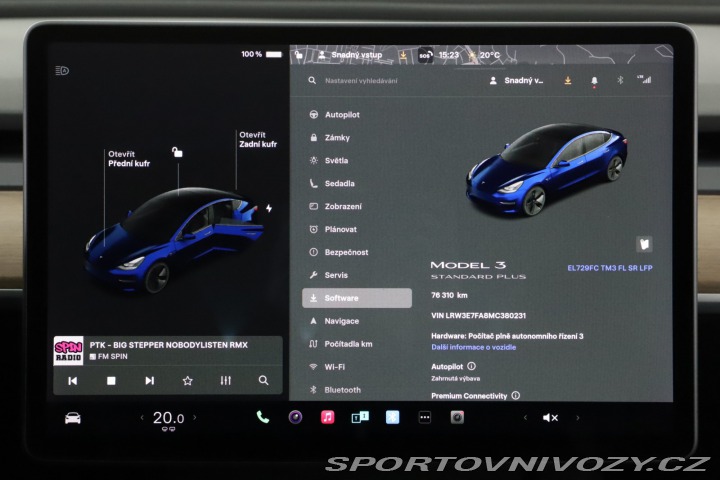 Tesla Model 3 Std Range Plus LFP 2021