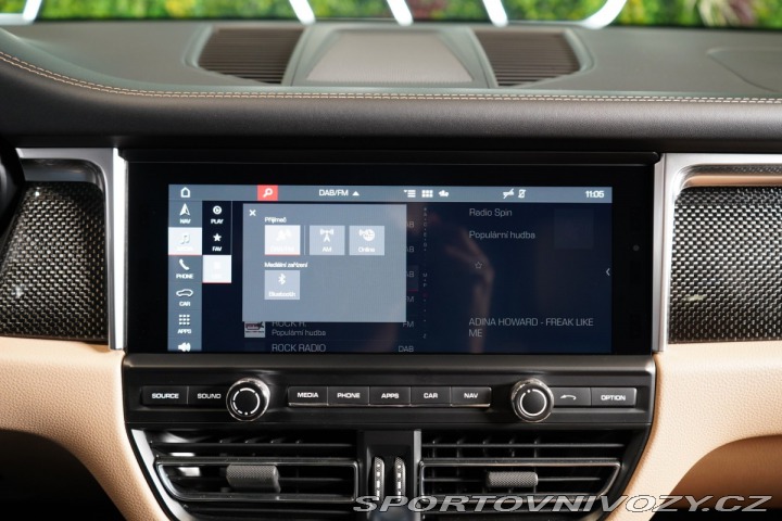 Porsche Macan VZDUCH*LED*360*KARBON*CZ 2019