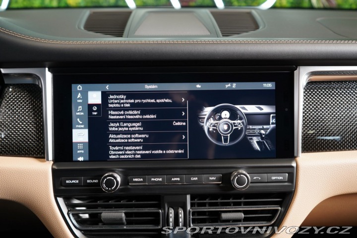 Porsche Macan VZDUCH*LED*360*KARBON*CZ 2019