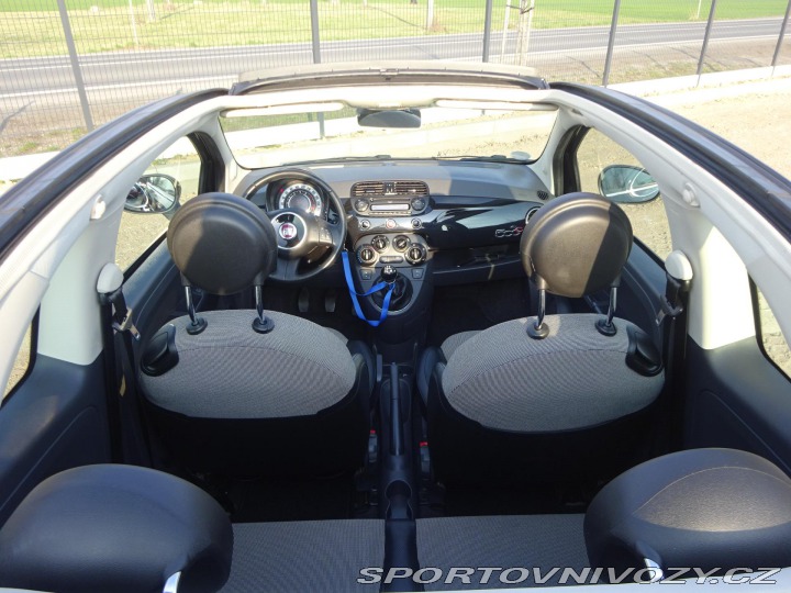 Fiat 500 1.2i 51kW Cabrio Lounge 2013