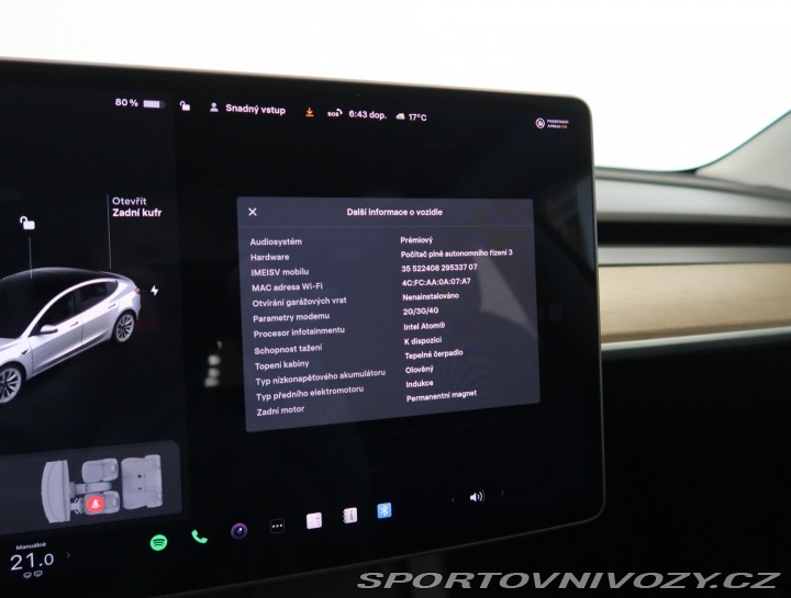 Tesla Model 3 Long Range 4WD 74kWh 2020