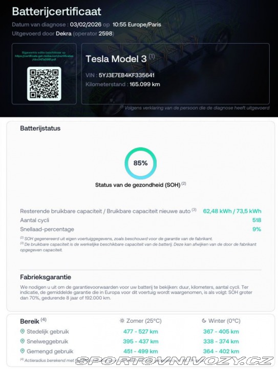 Tesla Model 3 Long Range Dual Motor 366 2019