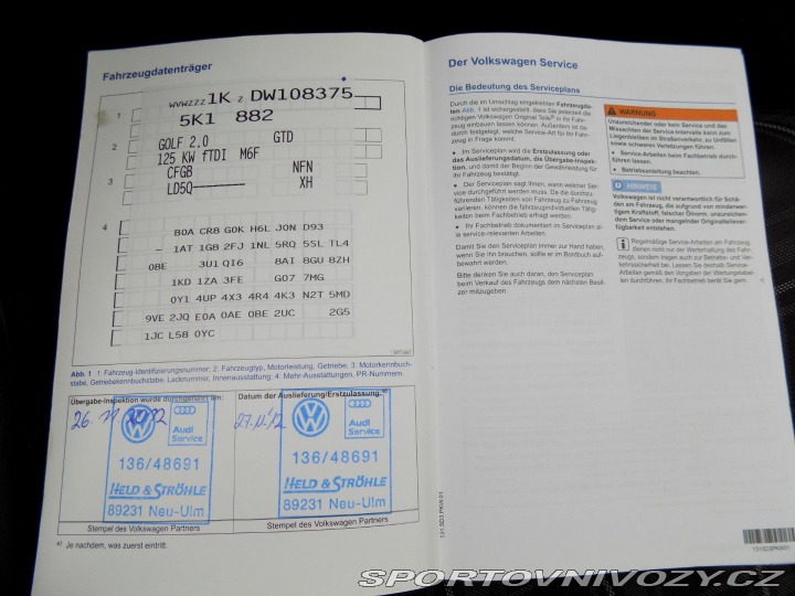 Volkswagen Golf 2.0 TDI/GTD/2.Maj/Klimati 2012