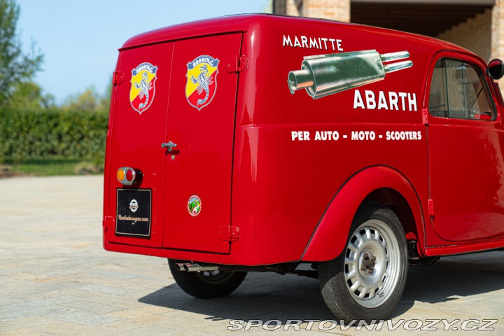 Fiat 500 C TOPOLINO FURGONE ASSISTENZA ABARTH 1950