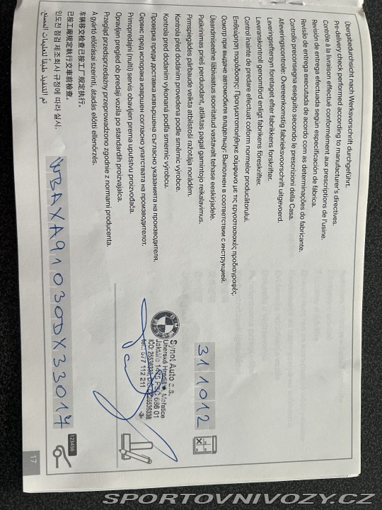 BMW 5 535D 230kw xDRIVE M-PAKET 2012